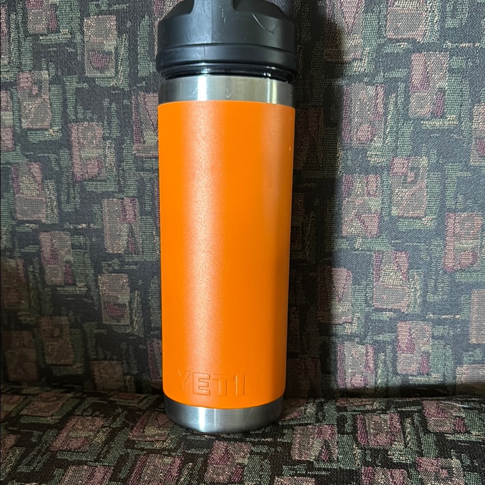 YETI Bright Orange Travel Mug - Picture 2 of 5